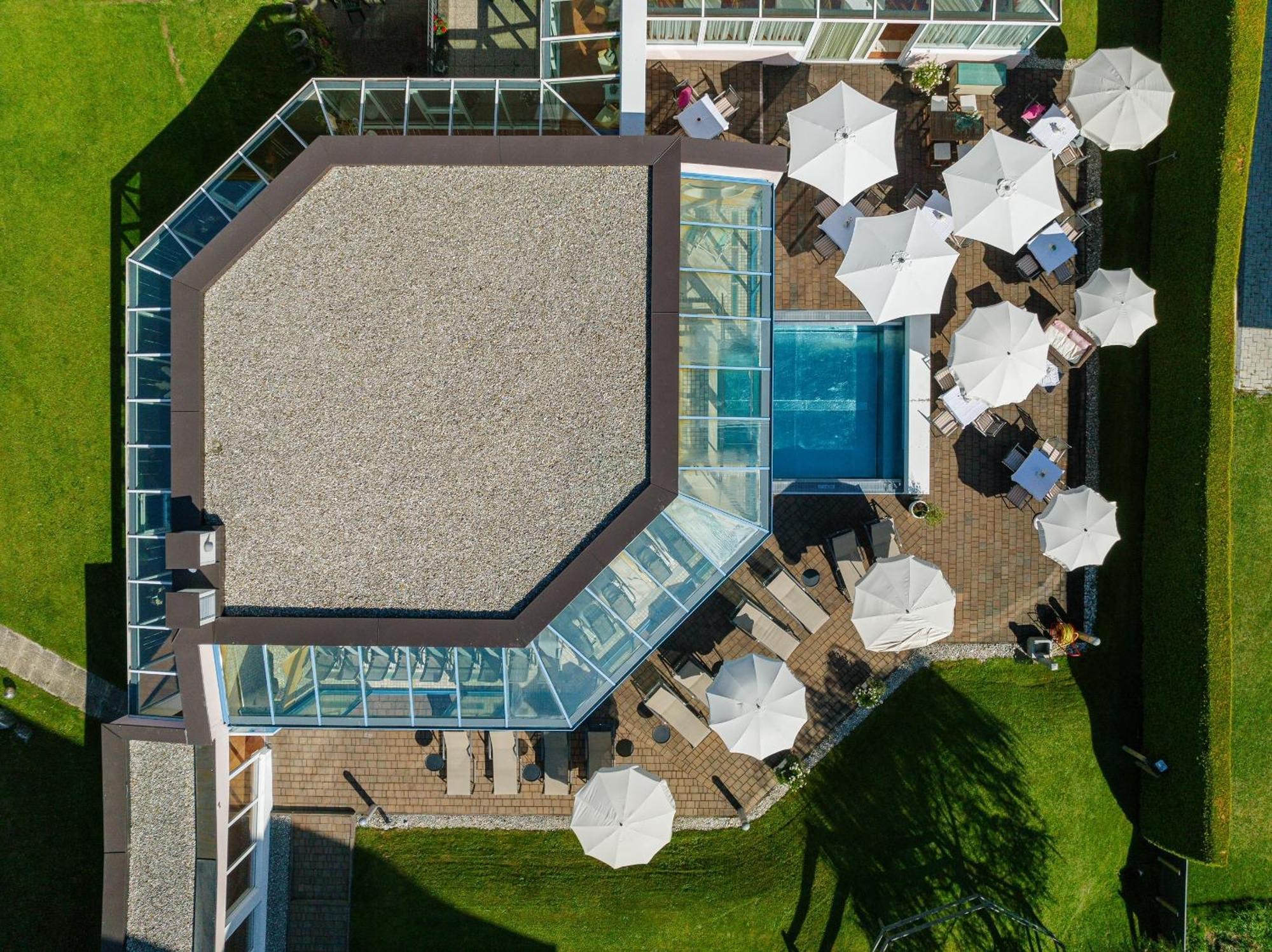 Hotel Vierjahreszeiten フラッハウ エクステリア 写真